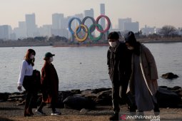 Hasil survei: Sebagian besar orang di Jepang "tertarik pada Olimpiade"