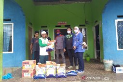 Wartawan dan Polres salurkan bantuan sosial dalam rangka HPN