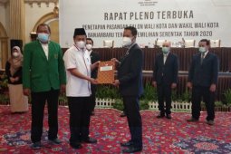 KPU tetapkan Aditya-Wartono wali kota dan wakil wali kota Banjarbaru