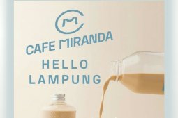 Padukan kedai kopi dan butik,  kafe Miranda hadir di Lampung