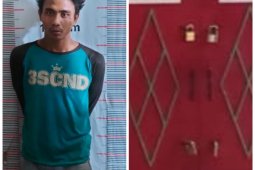 Polsek Pangkalan Brandan tangkap pencuri uang vihara Kong Hok Tong