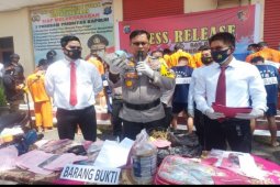 Polres Tebing Tinggi ungkap 14 kasus narkoba dan 10 kasus kriminal