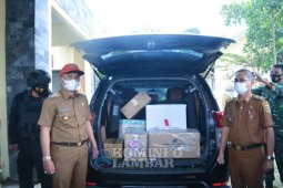 Lampung Barat terima 2.440 dosis vaksin COVID-19