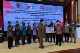 OJK dan industri jasa keuangan galang dana bantu korban bencana banjir Kalsel