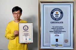 Venezuela cetak Rekor Dunia Guinness dengan orkestra terbesar