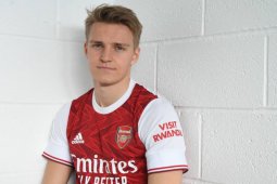 Liga Inggris: Martin Odegaard resmi gabung Arsenal