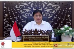 Menko Airlangga jelaskan strategi pemulihan ekonomi 2021-2022