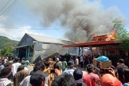 Polisi selidiki penyebab terbakarnya satu unit rumah di Sibolga