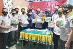 Polres Binjai tangkap kurir bawa 10 kilogram sabu-sabu