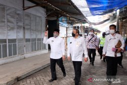 Pasar Porong Sidoarjo bisa ditempati pascakebakaran