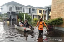 Hari ke-16 banjir di Banjarmasin sudah mulai surut