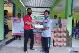 Uang Receh Konsumen untuk Korban Banjir Lombok