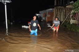 Akibat Luapan Sungai Bedadung Jember