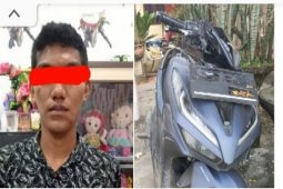 Satu dari dua pelaku jambret di Tebing Tinggi berhasil ditangkap warga