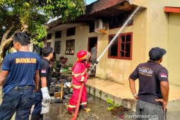 Gedung SMAN 3 Meulaboh terbakar