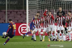 Messi dan Griezmann bawa Barcelona kalahkan Bilbao