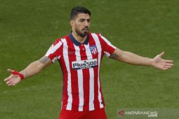 Suarez nikmati peran  tendangan bebas Atletico