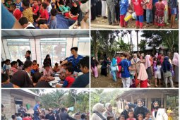 PII Kalsel lakukan pendampingan anak-anak korban banjir