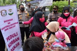 Polres Tala fokus penyembuhan trauma pada anak usai banjir