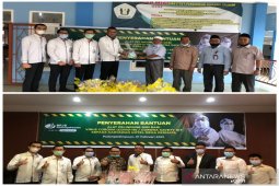 Bulan K3 Nasional, BPJAMSOSTEK Cabang Padang Sidempuan bagikan APD