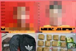 Dua warga Kaltim bawa 15 kilogram sabu-sabu di Kalsel