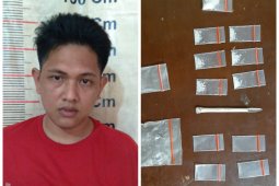 Polsek Tanjung Pura tangkap pemilik tujuh paket sabu