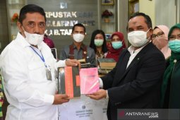 MD KAHMI Medan sumbang 1.368 buku untuk Perpustakaan Umum Lafran Pane Tapsel