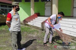 Puluhan pelanggar protokol kesehatan di Rejang Lebong mendapat sanksi sosial