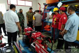 Kapolda Jambi tinjau sistem pengelolaan dan stok air perusahaan kehutanan antispasi karhutla