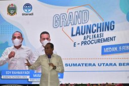 Gubernur resmikan peluncuran aplikasi e-Procurement PDAM Tirtanadi