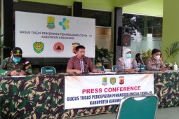 Kasus positif COVID-19 di Karawang bertambah 400 dalam sehari