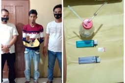 Polsek Sei Bingai tangkap tersangka hendak konsumsi sabu-sabu