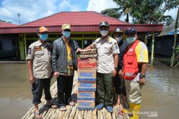 Wabup sampaikan bantuan banjir untuk warga Simpang Nungki