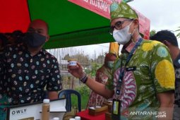 Menparekraf dorong pelaku ekonomi Belitung tingkatkan kapasitas produk