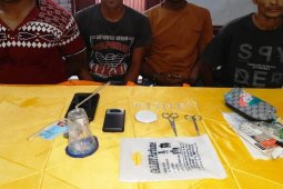 Polisi ringkus pengguna narkoba, sabu-sabu sembunyikan di cincin