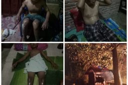 Dapur minyak mentah Besitang terbakar dua hangus dan tiga warga luka bakar
