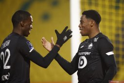 Lille kembali ke puncak usai pecundangi Nantes