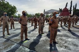 2025 ASN Papua gelar apel gabungan "terakhir" karena COVID-19