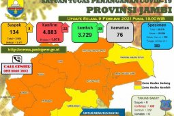33 orang warga Jambi sembuh dari COVID-19