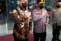 Kapolri temui pimpinan KPK di Jakarta