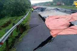 PUPR gerak cepat tangani amblas di KM 122 Tol Cipali arah Jakarta