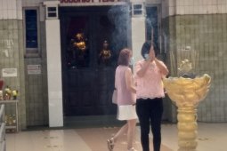 Vihara  Borobudur Medan terapkan prokes secara ketat saat Imlek