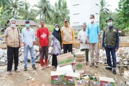 Rektor ULM kunjungi Desa Alat dan Desa Waki di HST pascabanjir