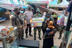 Pasar Mabuun Tabalong sasaran operasi yustisi tiga pilar