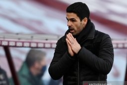 Arteta desak Arsenal tidak lakukan kesalahan lagi