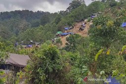 Ribuan penambang kembali serbu PETI Dongi Dongi