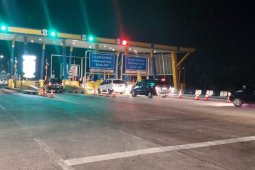 Volume lalu lintas Tol  Medan-Tebing Tinggi naik selama libur Imlek
