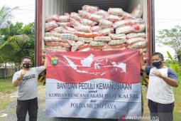 Polda Metro Jaya kirim bantuan untuk pemulihan pascabanjir Kalsel