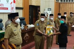 Tujuh Sekda kabupaten di Bengkulu terima penunjukkan Plh bupati