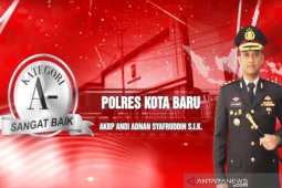 Kapolres Kotabaru: Penghargaan pelayanan sangat baik buah kerja keras hadirkan inovasi